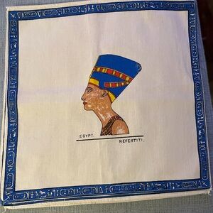 Egyptian Queen Nefertiti Napkins Placemats - 4